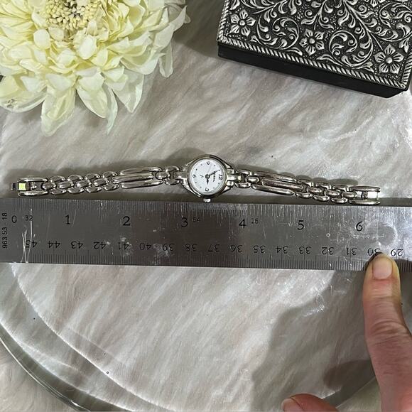 Fossil F2 ES8969 Stainless Steel Analog Quartz Silver Link Bracelet Wrist Watch main image 11